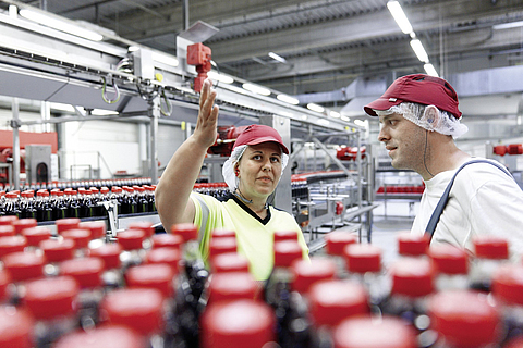 Prämienverfahren Firma Coca-Cola