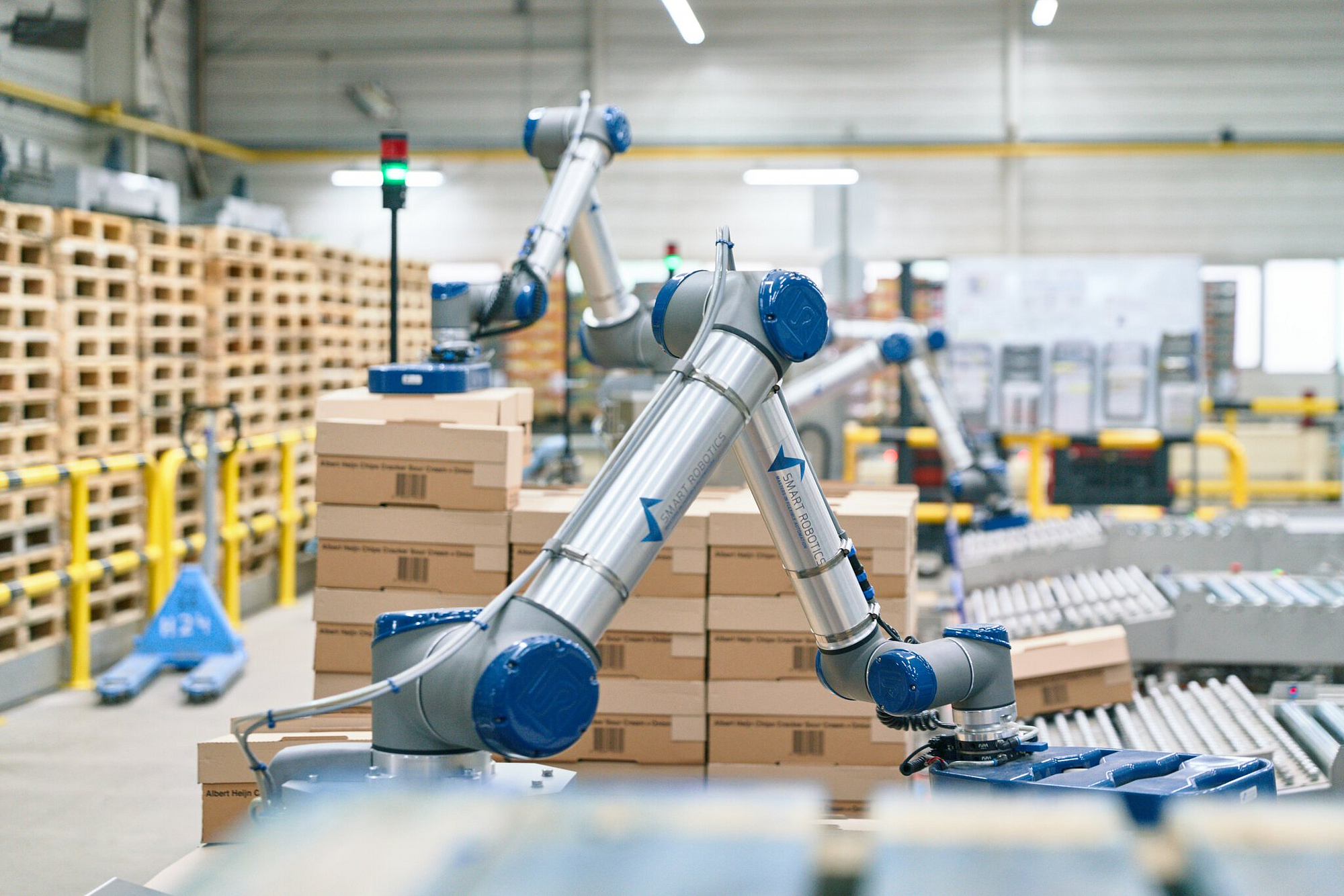 Cobot im Verpackungsbereich