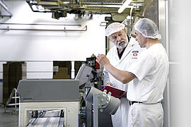 Sicherheitsgespräch in der Nahrungsmittelindustrie führen