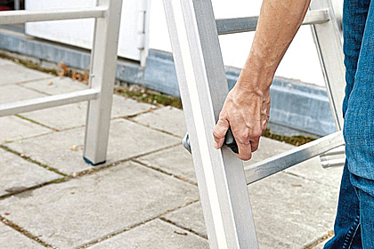 Leiter mit Verlängerung