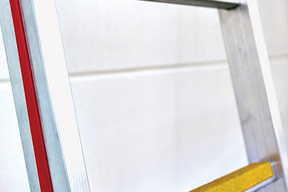 Rutschfeste Auflage für Sprossen