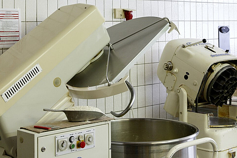 Bäckereimaschinen in der Backstube