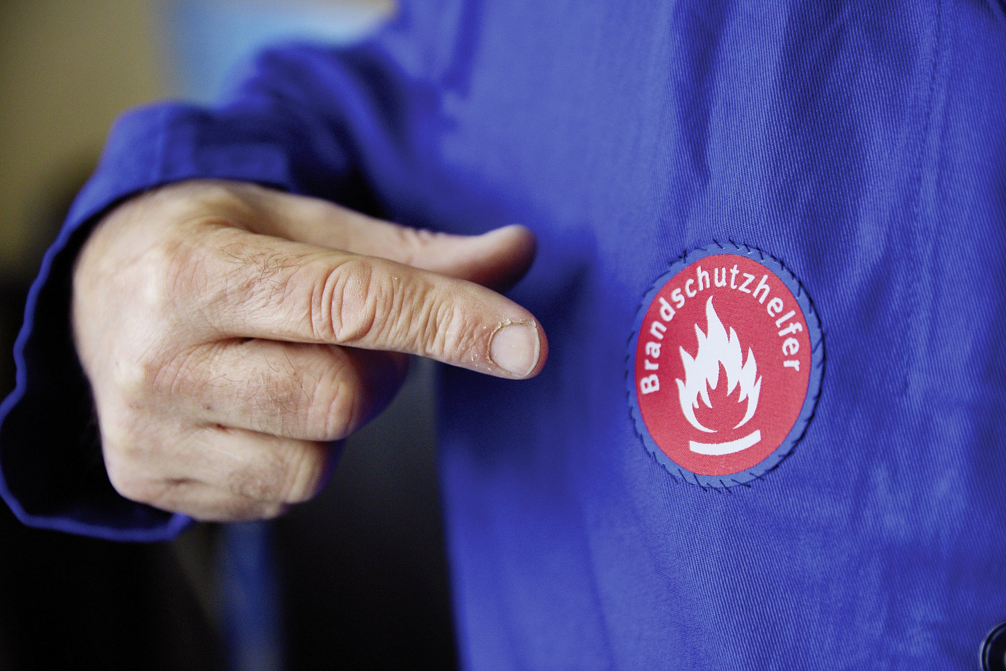 Aufnäher Brandschutzhelfer