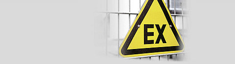 Sicherheitszeichen: Vorsicht Explosionsgefahr