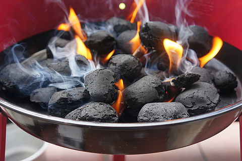 Grillkohle
