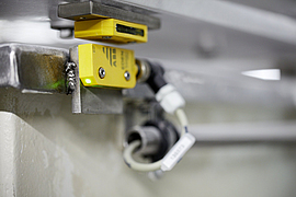 Positionsschalter an einer Anlage