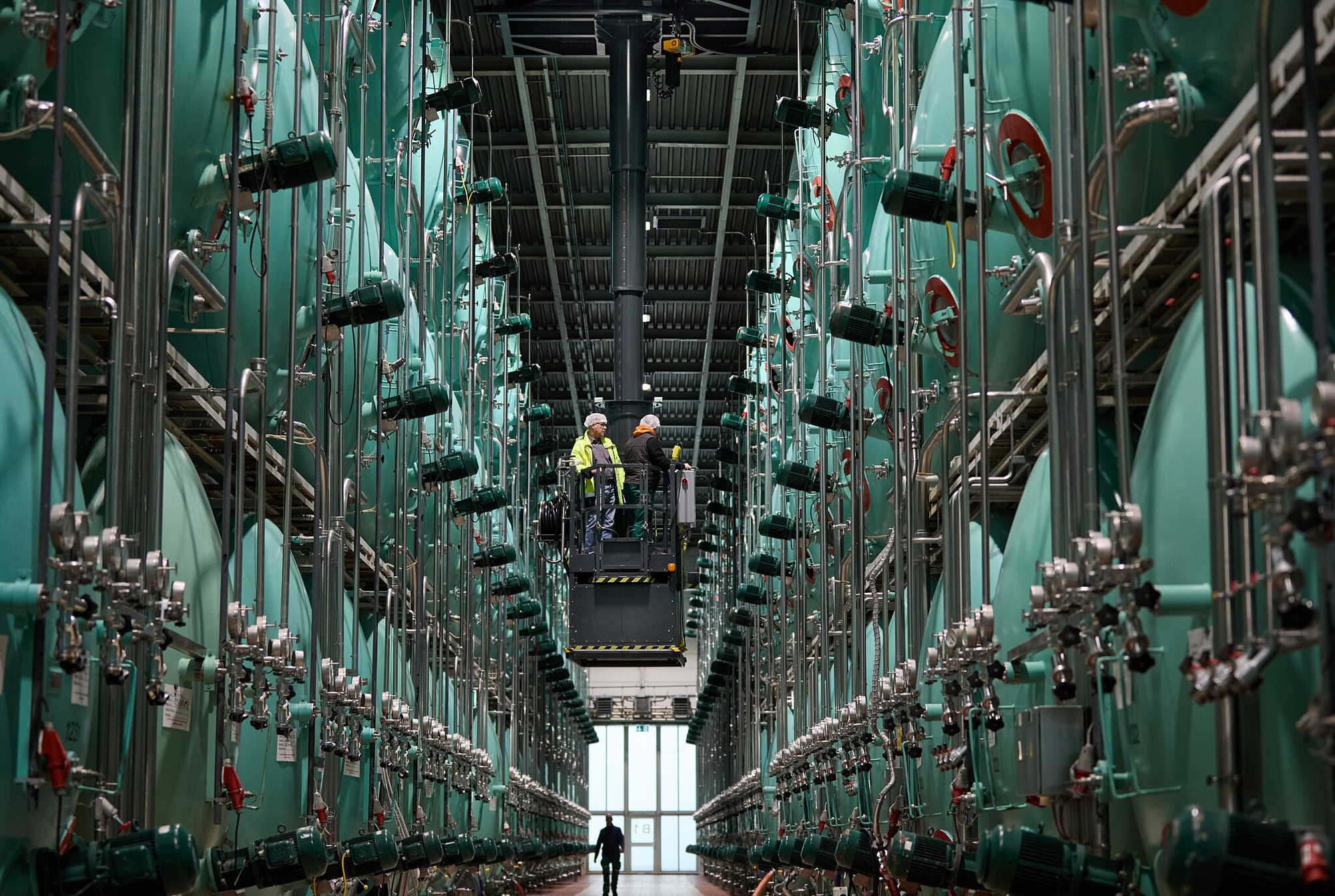 Tankinspektion bei Henkell Freixenet