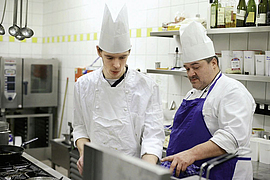 Arbeitswelt in der Großküche