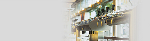 Getränkeschankanlage in Gaststätte