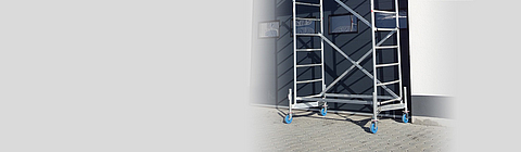 Sichere Alternative zur Leiter: Fahrgerüste