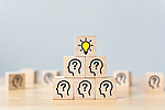 Konzept kreative Idee und Innovation