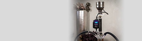 Strombetriebe Shisha-Pfeife.